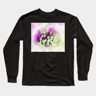 Flower Basket Long Sleeve T-Shirt